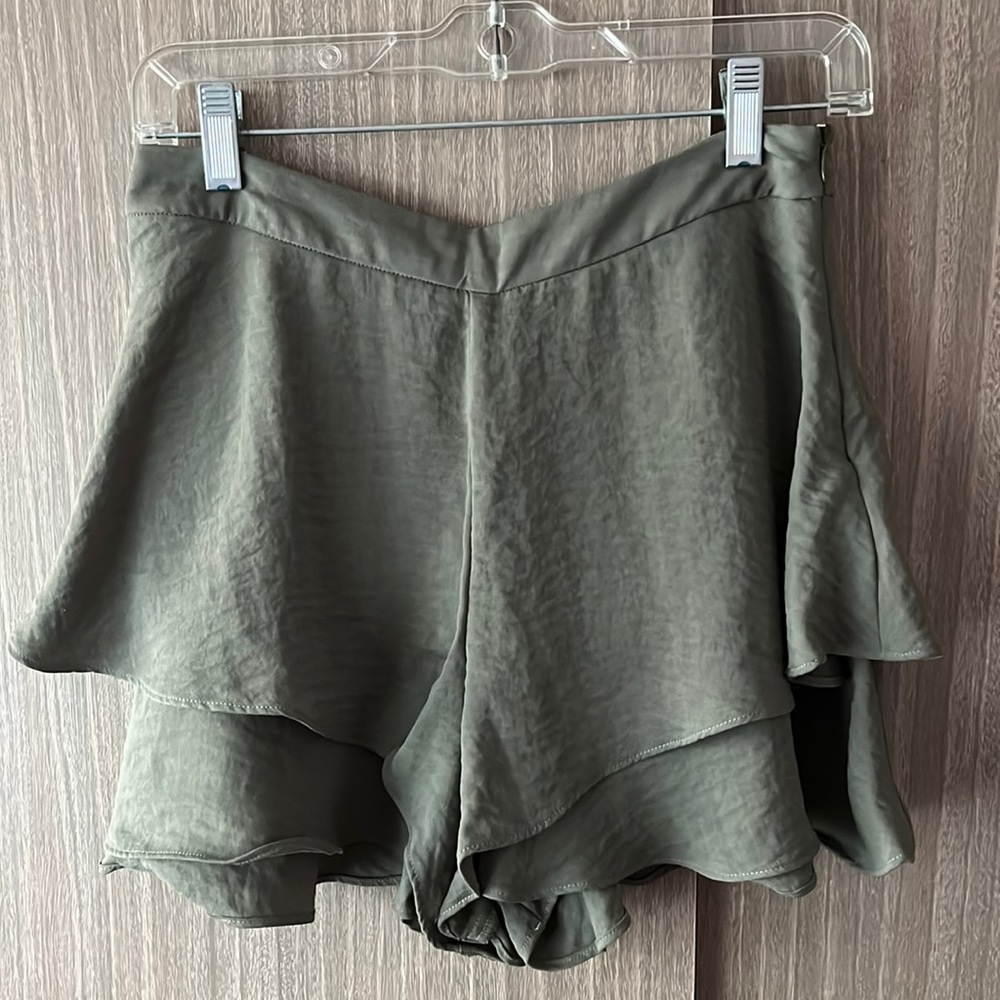 Casual Green Shorts